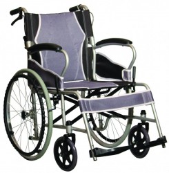 Wózek inwalidzki stalowy ultralekki